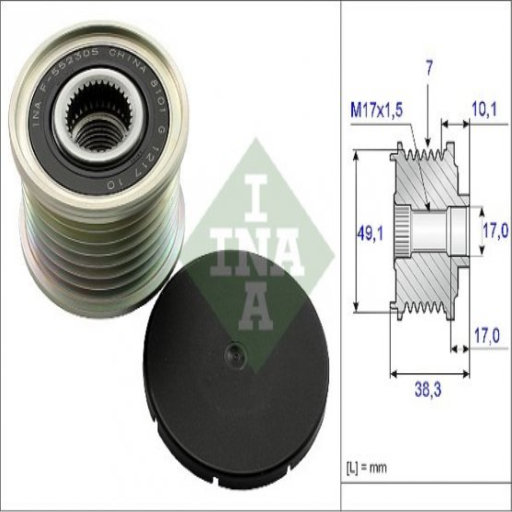 23151JG71B-1 ORJINAL ALTERNATÖR KASNAGI MASTER 2.3 DCI M9R