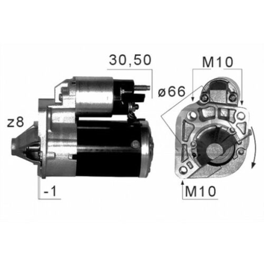 8200584664-1 ORJINAL MARS MOTORU LOGAN CLIO